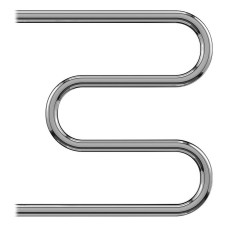 Водяной полотенцесушитель Terminus М-образный 600x500 4620768888175 Хром