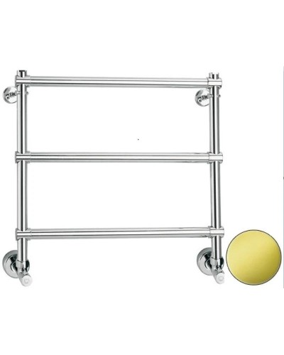 Полотенцесушитель водяной Margaroli Sole 440/370 золото