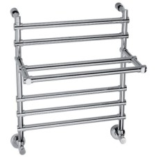 Полотенцесушитель водяной с полкой Margaroli Sole 452/370 хром