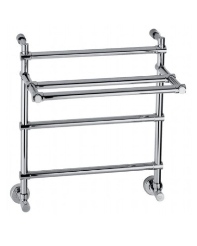 Полотенцесушитель водяной с полкой Margaroli Sole 455/370 хром