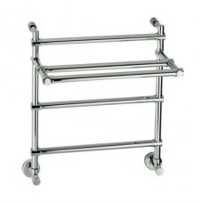 Полотенцесушитель водяной с полкой Margaroli Sole 442/470 хром