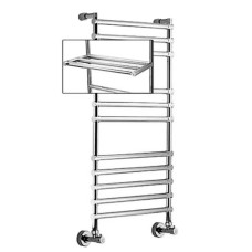 Полотенцесушитель водяной с полкой Margaroli Sole 464/470-11 хром