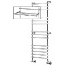 Полотенцесушитель водяной с полкой Margaroli Sole 464/470-14 хром