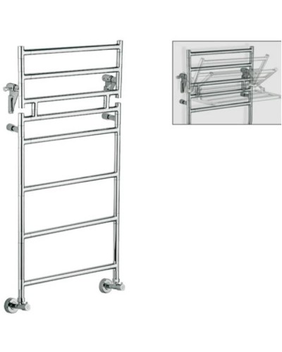 Полотенцесушитель водяной Margaroli Sereno 483/475-8М хром