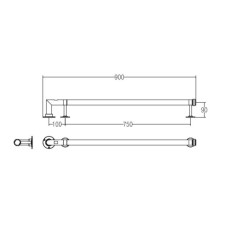 Полотенцесушитель электрический Margaroli Arcobaleno 616CUVB-900 медь