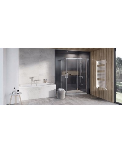 Водяной полотенцесушитель Ravak Degree 50х100 X04000083682 Хром