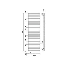 Водяной полотенцесушитель Ravak Degree 50х160 X04000083684 Хром