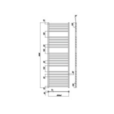 Водяной полотенцесушитель Ravak Degree 50х160 X04000083684 Хром