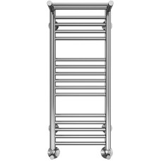 Водяной полотенцесушитель Terminus Аврора П16 300x780 4660059582344 с полкой Хром