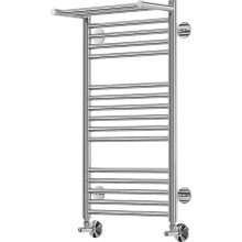 Водяной полотенцесушитель Terminus Аврора П16 400x780 4660059582351 с полкой Хром