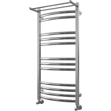 Водяной полотенцесушитель Terminus Енисей плюс П13 500x1100 4620768886713 с полкой Хром