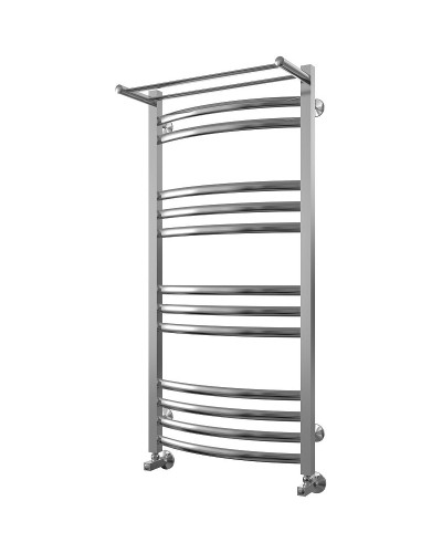 Водяной полотенцесушитель Terminus Енисей плюс П13 500x1100 4620768886713 с полкой Хром