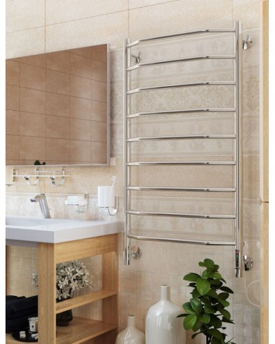 Электрический полотенцесушитель Terminus Виктория П9 500x950 4660059580166 Хром