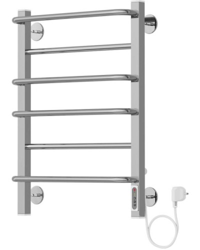 Электрический полотенцесушитель Terminus Евромикс Квадро П6 450x650 4630080267114 Хром