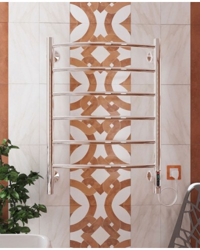 Электрический полотенцесушитель Terminus Классик П6 450x650 4660059580203 Хром