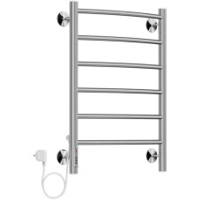 Электрический полотенцесушитель Terminus Классик П6 450x650 4630080268425 Хром диммер слева