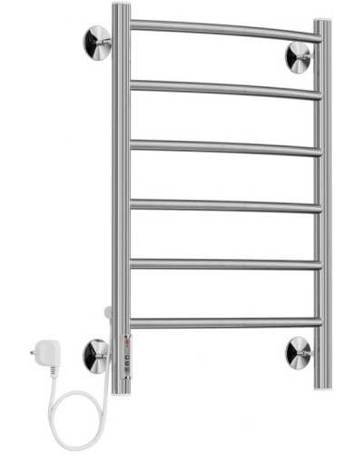 Электрический полотенцесушитель Terminus Классик П6 450x650 4630080268425 Хром диммер слева