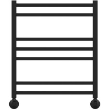 Водяной полотенцесушитель Lemark Bellario П7 50х60 LM68607BL Черный