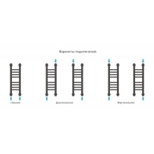 Полотенцесушитель водяной 500х150 Сунержа Богема+ 00-0220-5015