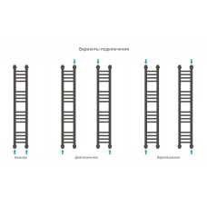 Полотенцесушитель водяной 1000х150 Сунержа Богема+ 00-0220-1015