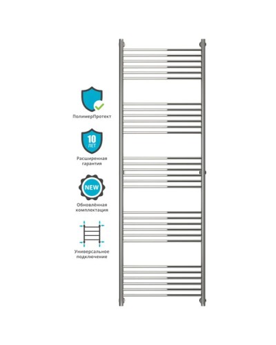 Полотенцесушитель водяной 1900х600 перемычка выгнутая Сунержа Богема+ 00-0221-1960
