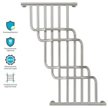 Полотенцесушитель водяной 1000х850 Сунержа Нега 00-0225-1085