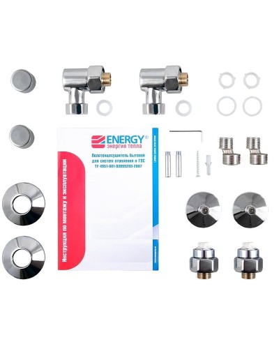 Водяной полотенцесушитель Energy Ideal 1000х500 EWTRIDEAL1005000000 Хром