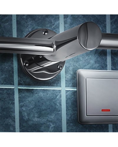 Электрический полотенцесушитель Energy Aura 600х600 EETR0AURA0606000000 Хром