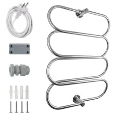 Электрический полотенцесушитель Energy Aura 800х600 EETR0AURA0806000000 Хром