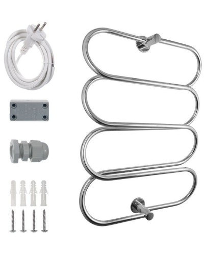 Электрический полотенцесушитель Energy Aura 800х600 EETR0AURA0806000000 Хром