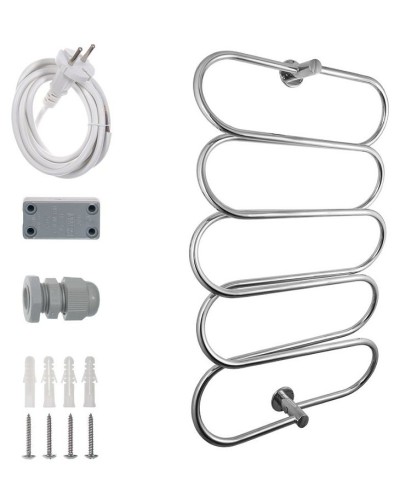 Электрический полотенцесушитель Energy Aura 1000x600 EETR0AURA1006000000 Хром