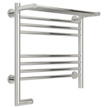 Полотенцесушитель электрический 500х500 МЭМ левый Сунержа Богема с полкой 2.0 00-5206-5050