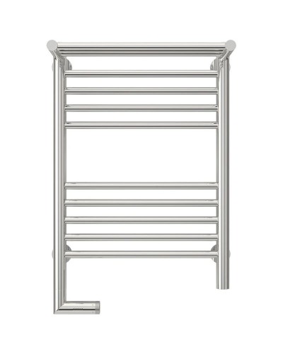 Полотенцесушитель электрический 600х400 МЭМ левый Сунержа Богема с полкой 2.0 00-5206-6040