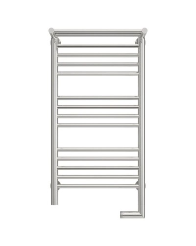 Полотенцесушитель электрический 800х400 МЭМ правый Сунержа Богема с полкой 2.0 00-5207-8040