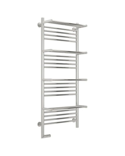 Полотенцесушитель электрический 1200х500 МЭМ левый Сунержа Богема с полкой 2.0 00-5208-1250