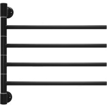 Электрический полотенцесушитель Energy I chrome G4 RAL 9005 EETR00IG400000R905M Черный матовый