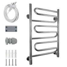 Электрический полотенцесушитель Energy Bravo 2 850x500 EETRBRAVO2855000000 Хром