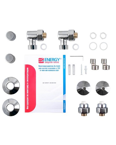 Водяной полотенцесушитель Energy Techno 600x400 EWTR0TECH0604000000 Хром