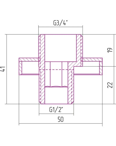Отражатель с эксцентриком Сунержа Tube 00-1507-0000