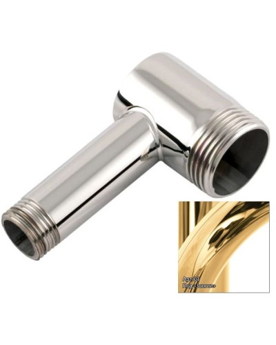 Уголок переходной 1" нар.р. - 1/2" нар.р. золотой Сунержа 03-1506-0112