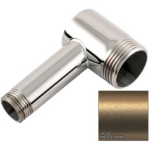 Уголок переходной 1" нар.р. - 1/2" нар.р. золотой матовый Сунержа 032-1506-0112