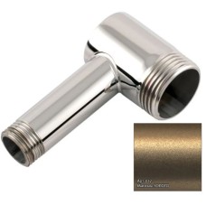 Уголок переходной 1" нар.р. - 1/2" нар.р. золотой матовый Сунержа 032-1506-0112