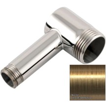 Уголок переходной 1" нар.р. - 1/2" нар.р. состаренная латунь Сунержа 051-1506-0112