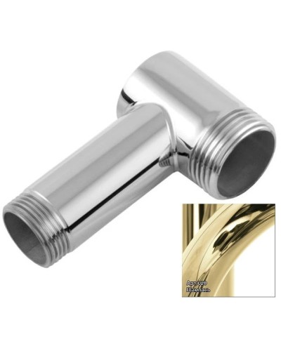 Уголок переходной 1" нар.р. - 3/4" нар.р. шампань Сунержа 020-1506-0134