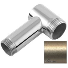 Уголок переходной 1" нар.р. - 3/4" нар.р. шампань матовая Сунержа 022-1506-0134