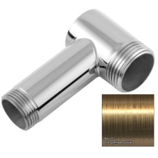Уголок переходной 1" нар.р. - 3/4" нар.р. состаренная латунь  Сунержа 051-1506-0134