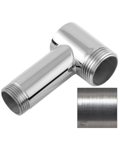 Уголок переходной 1" нар.р. - 3/4" нар.р. cатин Сунержа 071-1506-0134