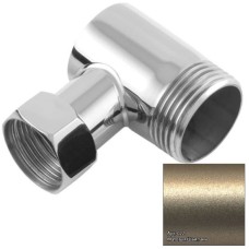 Уголок переходной 1" нар.р. - 3/4" н/г шампань матовая Сунержа 022-1505-0134