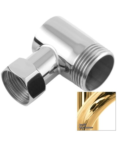 Уголок переходной 1" нар.р. - 3/4" н/г золотой Сунержа 03-1505-0134