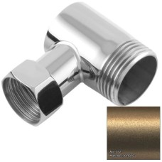 Уголок переходной 1" нар.р. - 3/4" н/г золотой матовый Сунержа 032-1505-0134